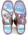 Image #2 - Tin Haul Women's Blooming Breeze Western Boots - Broad Square Toe, Tan, hi-res