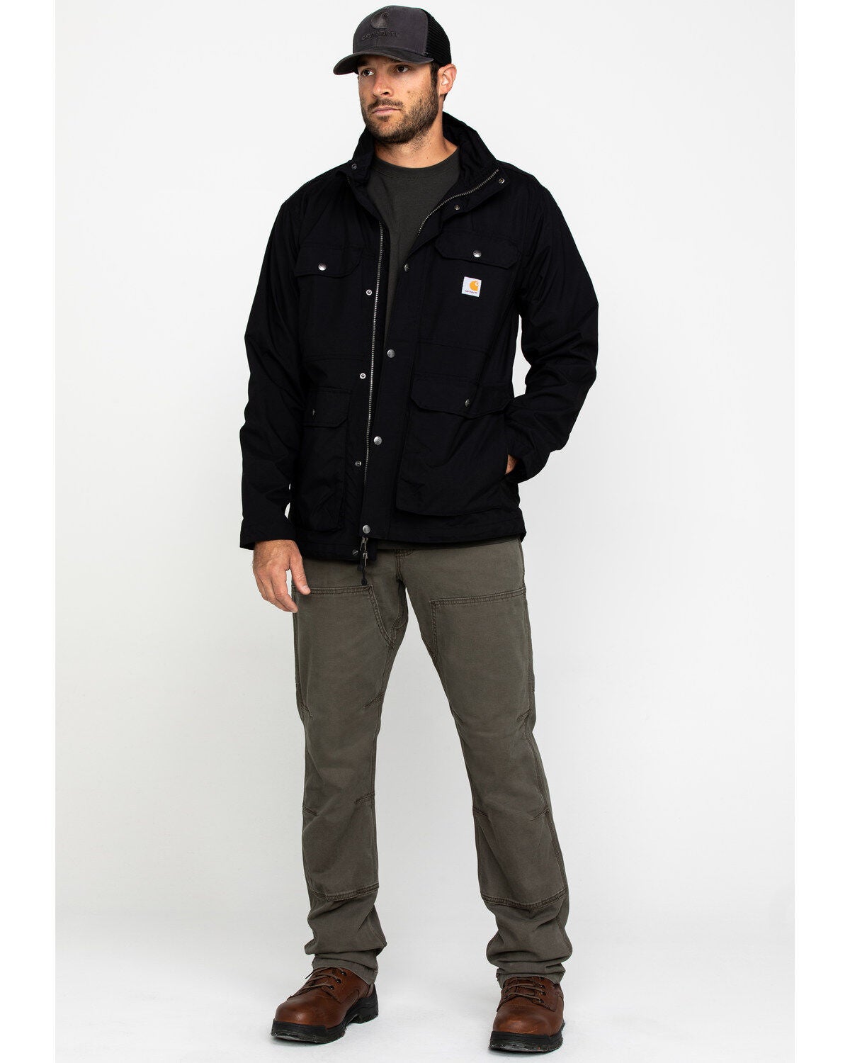 mens grey utility jacket
