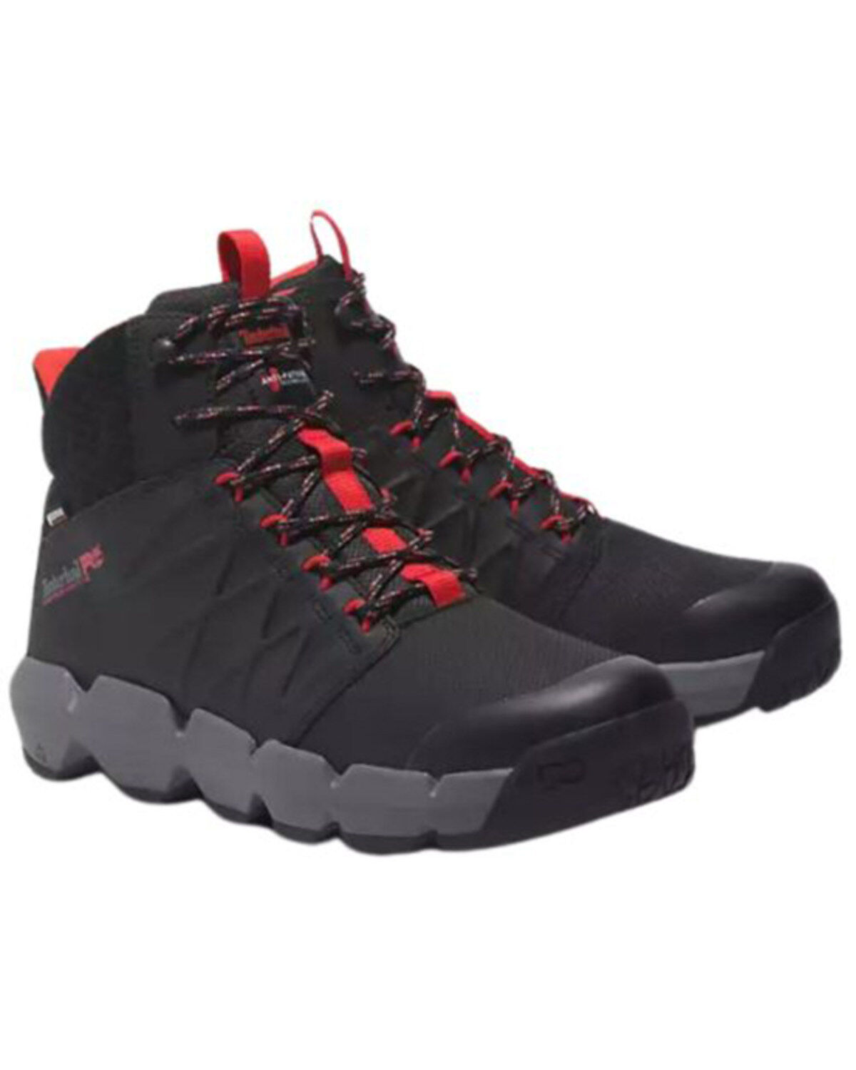 Image #1 - Timberland PRO Men's 6" Morphix Waterproof Work Boots - Composite Toe, Black, hi-res