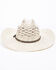 Image #5 - Cody James Twist Cord 15X Bangora Straw Cowboy Hat, Natural, hi-res
