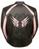 Image #1 - Milwaukee Leather Women's Stud & Wing Leather Jacket, Pink/black, hi-res