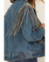 STS Ranchwear Women's Gretchen Fringe Denim Jacket, Blue, hi-res