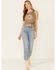 Shyanne Women's Sun & Moon Graphic Tie-Front Tank Top , Olive, hi-res