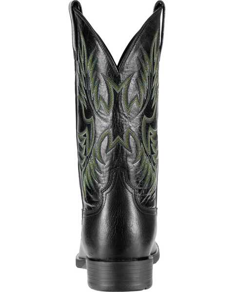 Image #4 - Ariat Men's Heritage Stockman Cowboy Boots - Round Toe, , hi-res