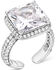 Image #1 - Montana Silversmiths Women's Sparkling Delight Ring, Silver, hi-res