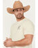 Image #3 - Ariat Men's Bronc Riding Heritage Short Sleeve Graphic T-Shirt, Natural, hi-res