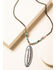 Image #3 -  Shyanne Women's In The Oasis Feather Pendant Necklace , Silver, hi-res