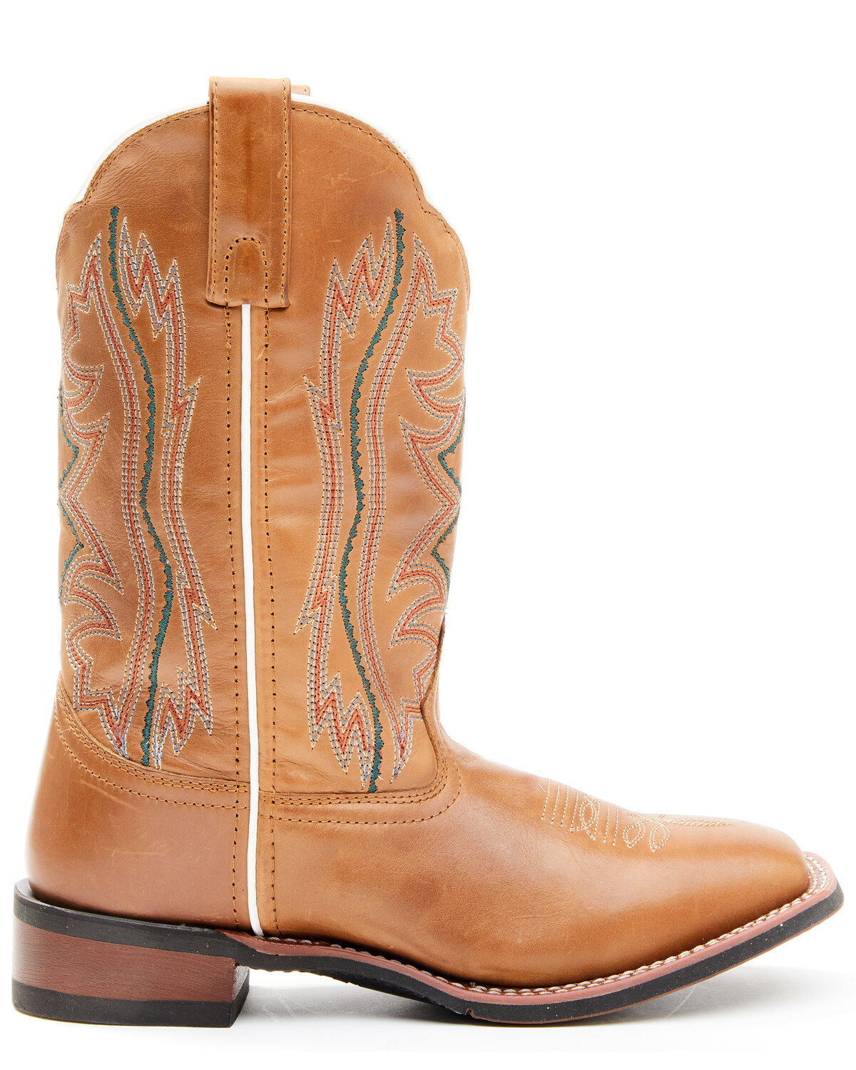 Image #2 - Laredo Women's Lad Tan Western Boots - Broad Square Toe, Tan, hi-res