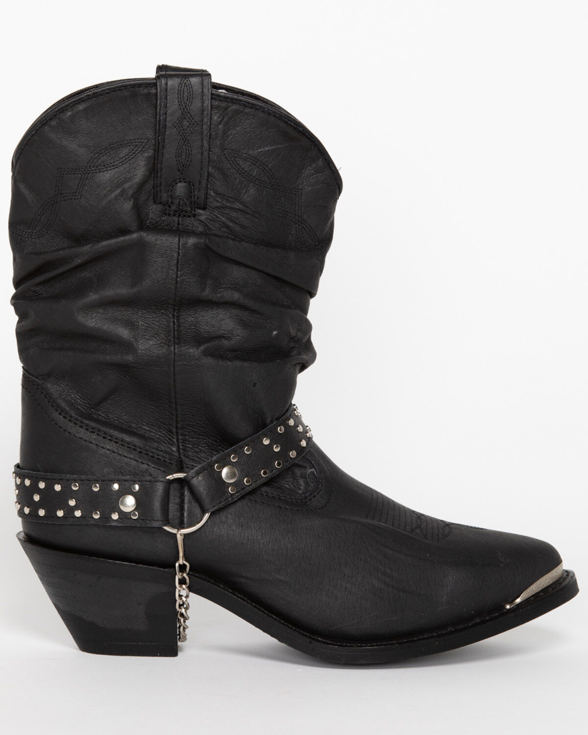 womens fashion cowboy boots black