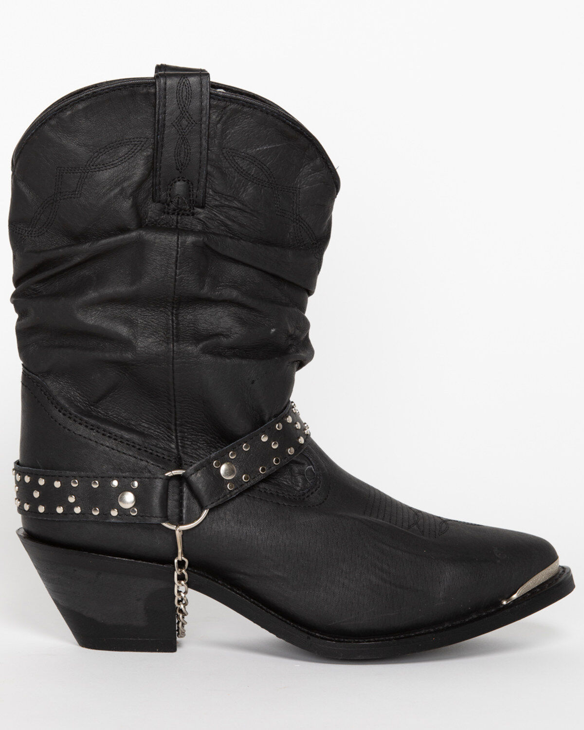 black slouch cowboy boots
