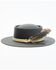 Image #3 - Shyanne Women's Telescope Felt Western Fashion Hat, Grey, hi-res