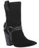 Dingo Women's Dancing Queen Harness Fashion Booties - Pointed Toe, Black, hi-res