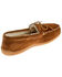 Minnetonka Men's Pile Lined Hardsole Moccasin - Moc Toe, Brown, hi-res