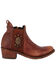 Image #2 - Liberty Black Women's Brown Fashion Booties - Round Toe, , hi-res