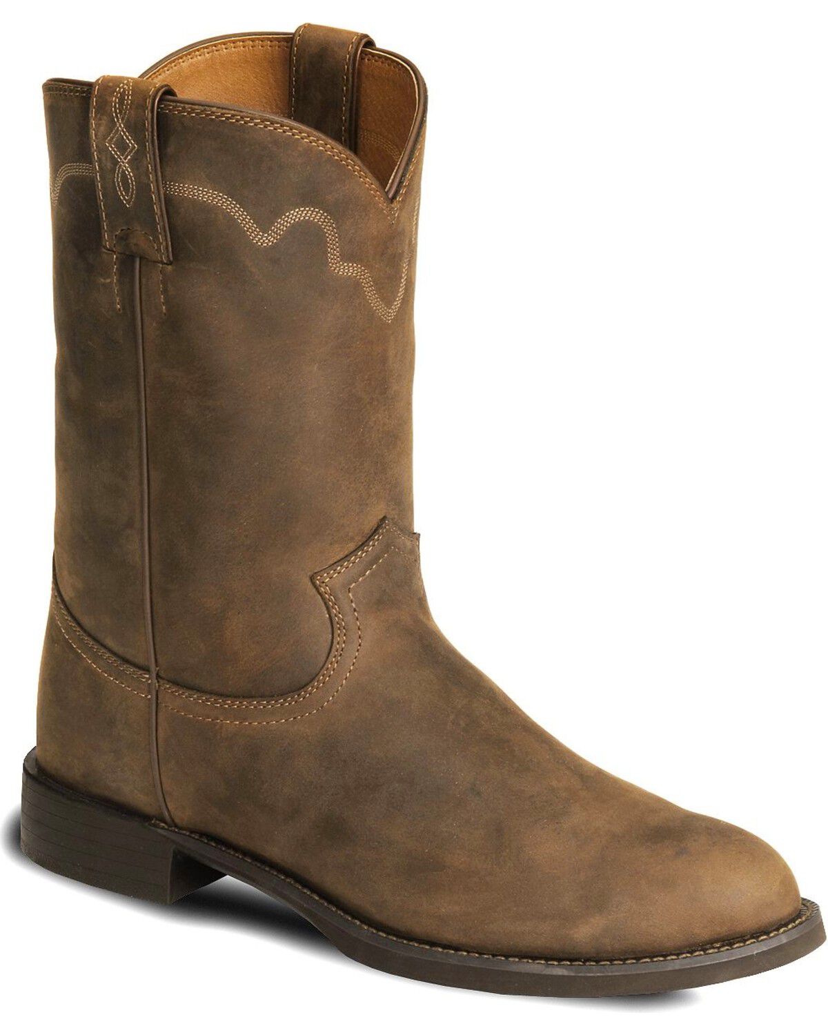 justin stampede roper boots