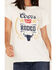 Recycled Karma Women's Coors Banquet Graphic Tee, White, hi-res