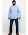 Image #6 - Ariat Men's FR Solid Durastretch Long Sleeve Work Shirt , Blue, hi-res