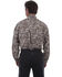 Rangewear by Scully Men's Brown Paisley Long Sleeve Western Shirt, Brown, hi-res