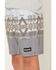Image #2 - Hooey Boy's Southwestern Print Board Shorts, Grey, hi-res