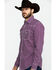Image #3 - Wrangler 20X Men's Advanced Comfort Diamond Geo Long Sleeve Western Shirt , , hi-res