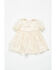 Image #3 - Yura Infant Girls' Star Tulle Short Sleeve Dress, Cream, hi-res