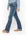 Image #4 - Wrangler Retro Men's Layton Medium Wash Low Rise Slim Bootcut Jeans - Tall, Indigo, hi-res