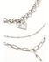 Image #2 - Shyanne Women's Layered Bar Lariat Necklace, Silver, hi-res