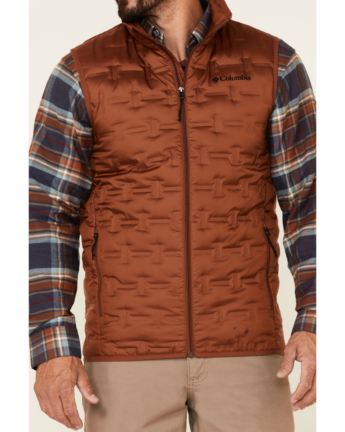 Columbia Men's Delta Ridge Down Vest - XXL - Brown