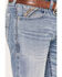 Image #2 - Ariat Men's Beckett Dax Light Wash Relaxed Straight Stretch Denim Jeans, Light Wash, hi-res