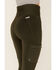 Image #3 - Wrangler Women's Cargo Leggings, Olive, hi-res