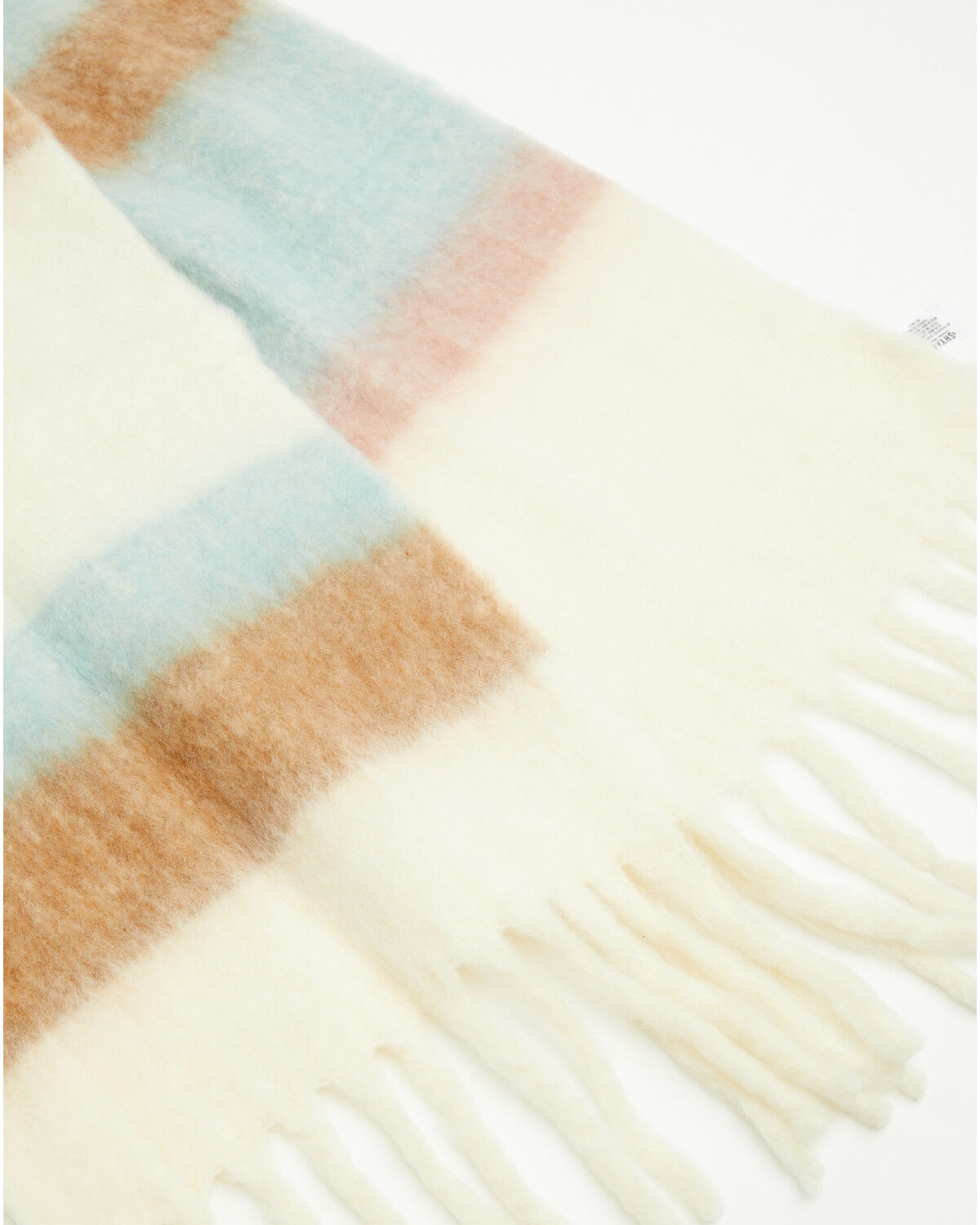 Image #4 - Shyanne Women's Fable Oversized Wool Blend Scarf, White, hi-res