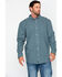 Image #5 - Cody James Core Men's Small Checkered Plaid Long Sleeve Western Shirt, , hi-res