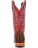 Image #5 - Durango Women's Arena Pro™ Elite Western Boots - Broad Square Toe, Red, hi-res
