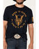 Brothers & Arms Men's Born To Serve Graphic T-Shirt, Navy, hi-res