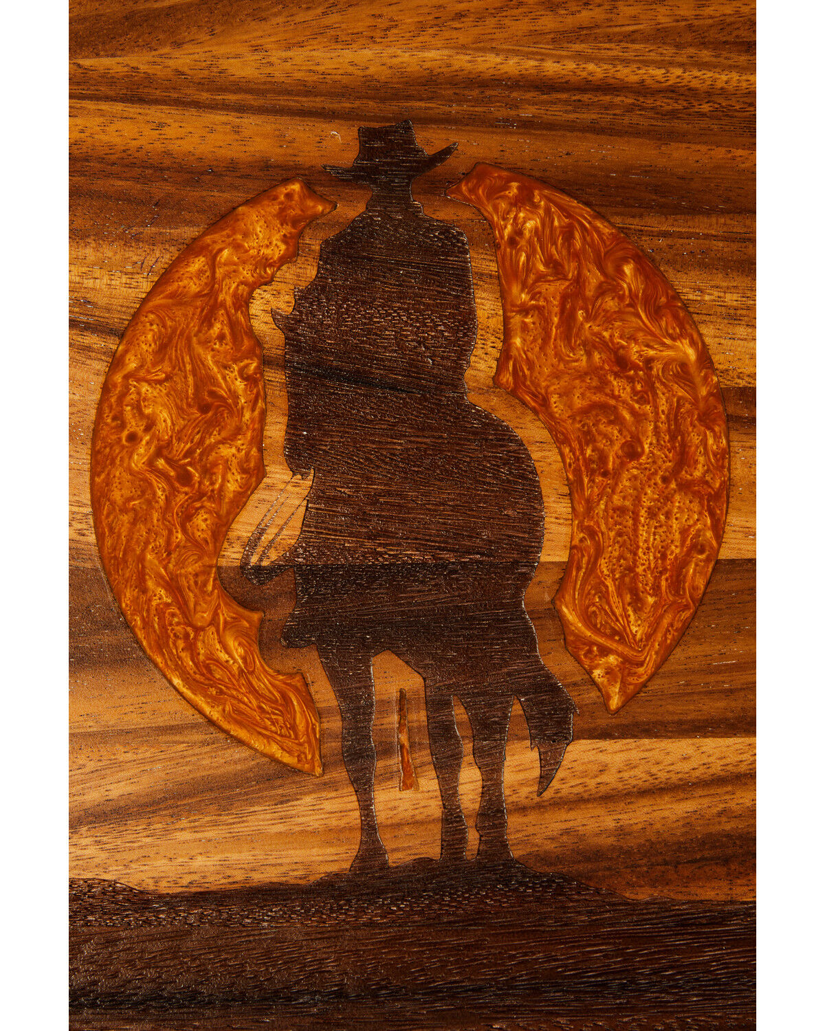 Image #2 - Mesa Well Sunset Cowboy Board, Brown, hi-res