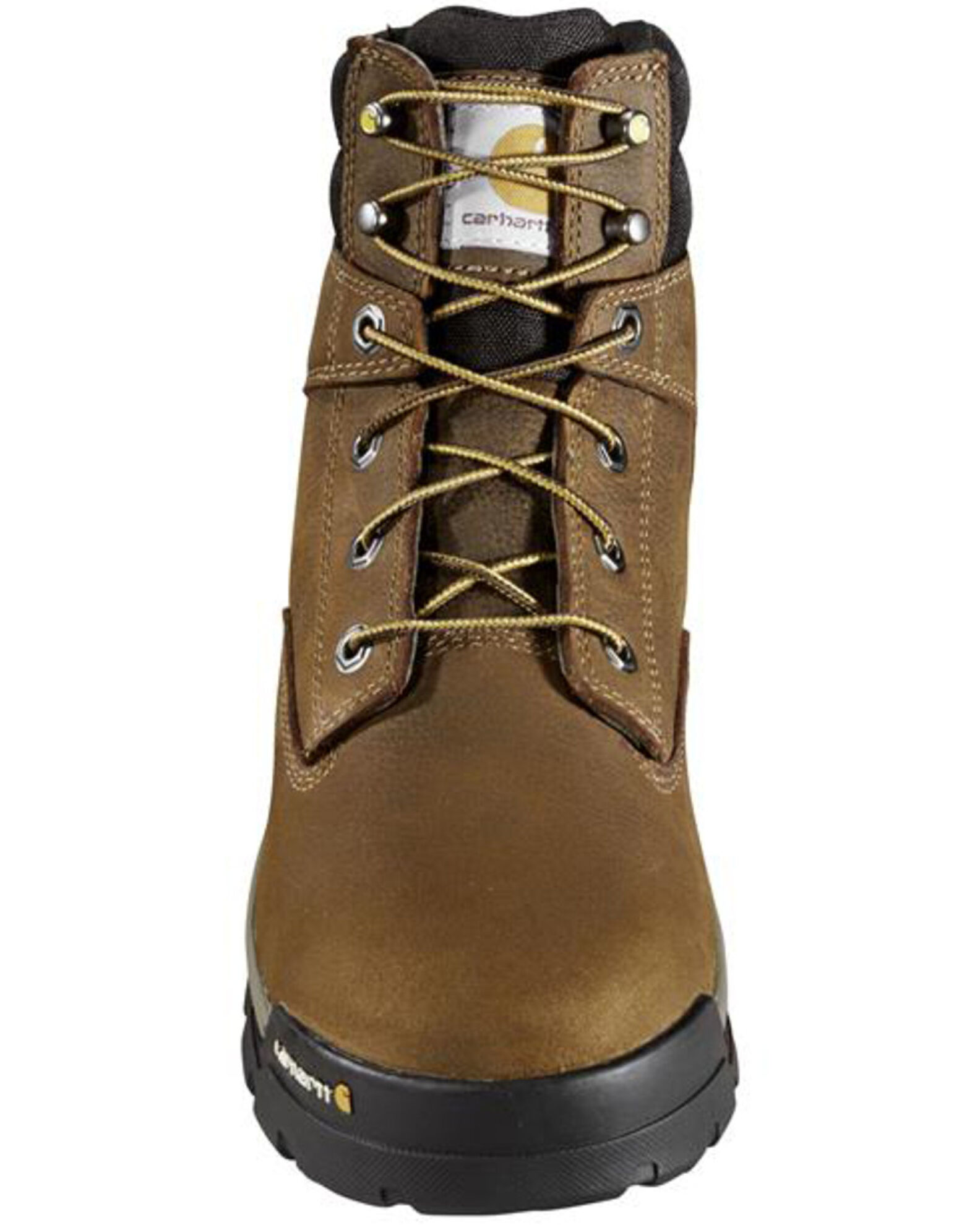 Image #5 - Carhartt Men's Ground Force Waterproof Work Boots - Soft Toe, Brown, hi-res