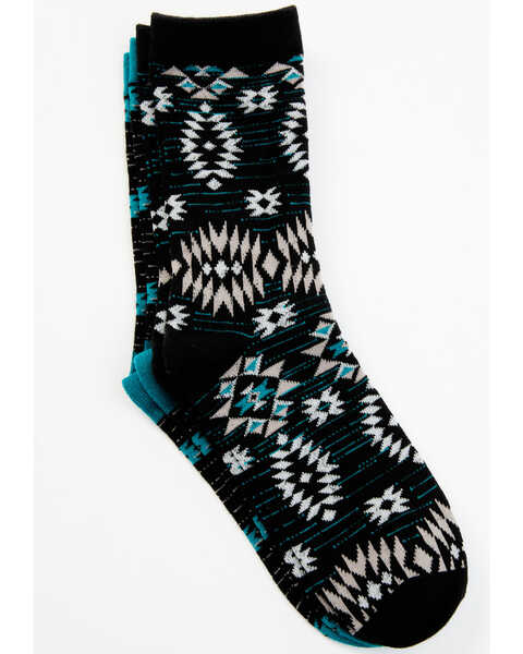 Image #2 - Shyanne Women's Marled Southwestern 2-Pack Socks, Multi, hi-res