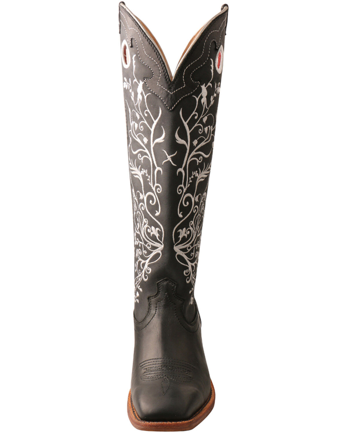 twisted x women's floral embroidered western boots