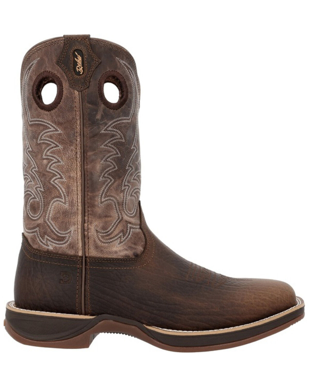 Image #2 - Durango Men's Rebel Pro Performance Boots - Broad Square Toe, Brown, hi-res