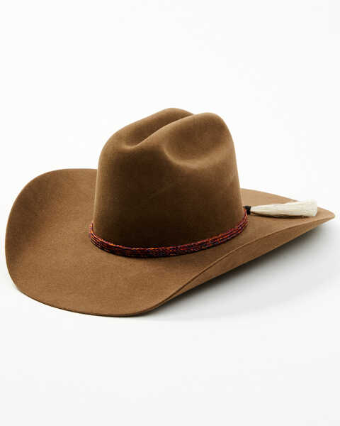 Cody James Men's Braided Horsehair & Tassel Hat Band, Multi, hi-res
