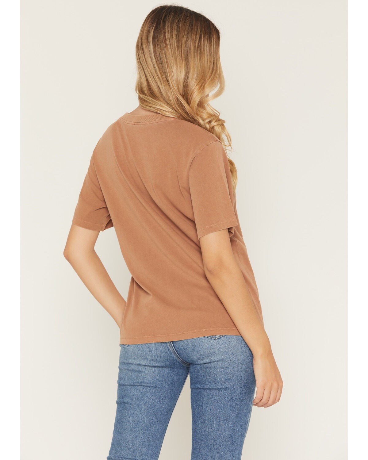 Image #4 - Idyllwind Women's Here Comes Trouble Short Sleeve Graphic Tee, Caramel, hi-res