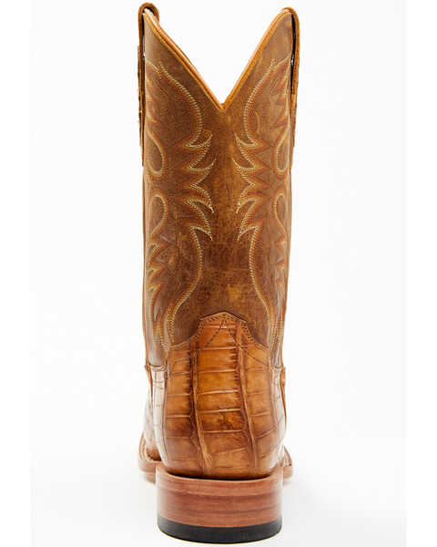 Image #5 - Cody James Men's Caiman Cognac 12" Exotic Western Boots - Broad Square Toe , Tan, hi-res