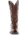 El Dorado Men's Handmade Antique Calf Western Boots - Square Toe, Tan, hi-res