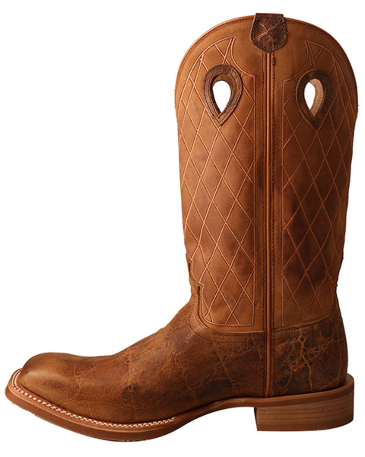 Image #3 - Twisted X Men's Elephant Print Western Boots - Wide Square Toe, , hi-res