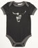 Image #4 - Cody James Infant Boys' Printed Jersey Steer Head & Camo Sleep Set, Black, hi-res