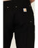Image #4 - Carhartt Men's Loose Fit Firm Duck Double-Front Utility Work Pant, Black, hi-res