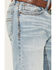 Image #2 - Cody James Men's Cyclone Wash Jackson Slim Straight Stretch Denim Jeans, Light Wash, hi-res