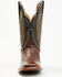 Cody James Men's Buck Western Boots - Broad Square Toe, Black/brown, hi-res