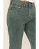 Image #2 - Levi's Premium Women's 501® Original Cropped Jeans, Green, hi-res
