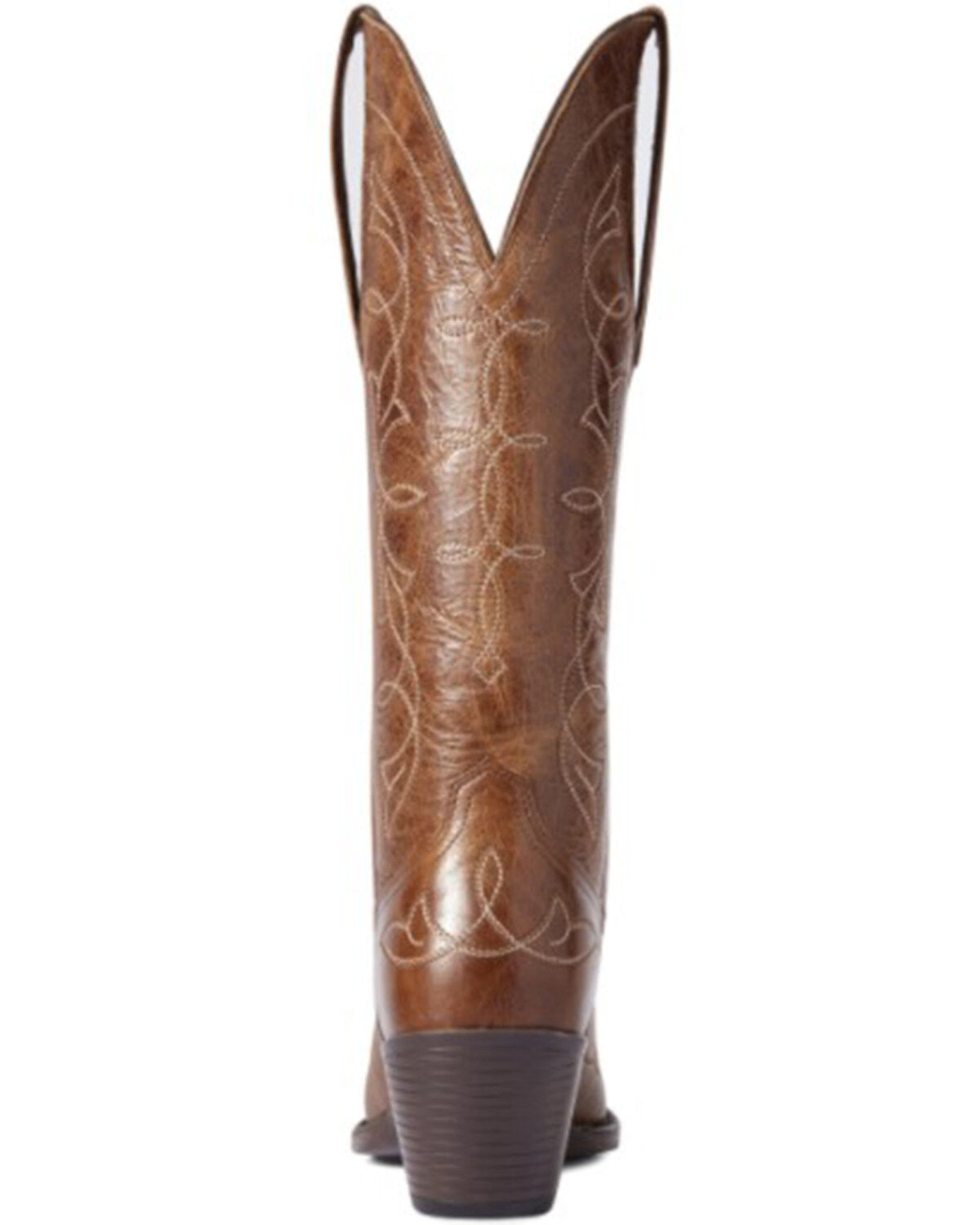Image #3 - Ariat Women's Heritage D Stretch Fit Western Boot - Snip Toe, Brown, hi-res